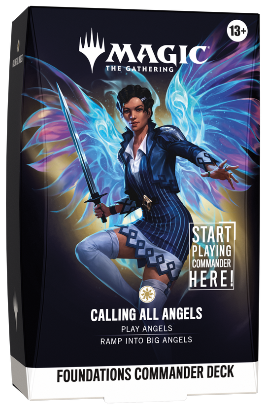 Foundations Commander Deck — Calling All Angels – confezione inglese