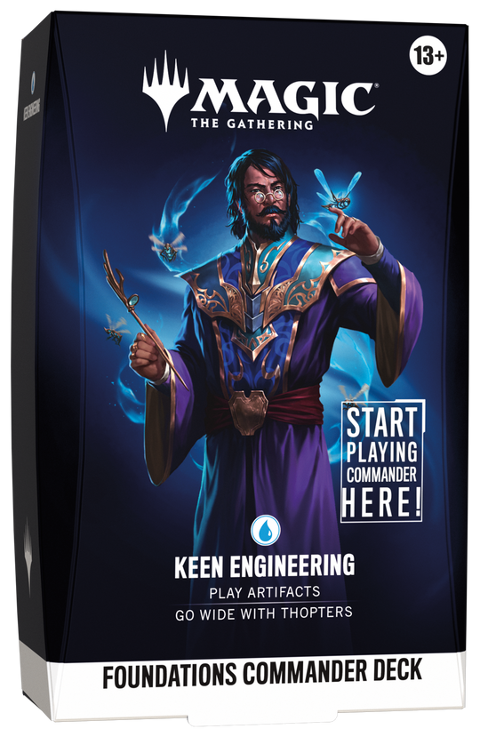 Foundations Commander Deck — Keen Engineering – confezione inglese