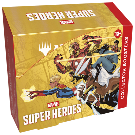 Magic: The Gathering – Marvel Super Heroes – Collector Booster Display – English