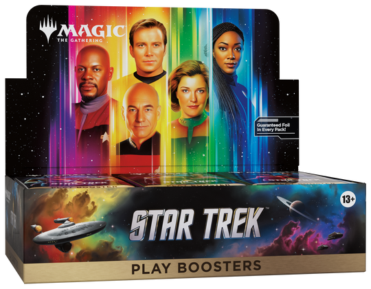 Star Trek — Display 30 buste di gioco – confezione inglese