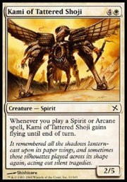 Kami of Tattered Shoji - Betrayers of Kamigawa (Common) [BOK-11]