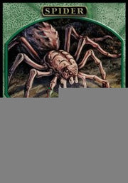 Spider Token (Green 1/2)