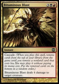 Bituminous Blast - Alara Reborn (Uncommon) [ARB-34]