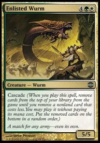 Enlisted Wurm - Alara Reborn (Uncommon) [ARB-68]