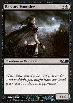 Barony Vampire - Magic 2011 (Common) [M11-82]
