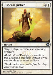 Dispense Justice - Scars of Mirrodin (Uncommon) [SOM-5]