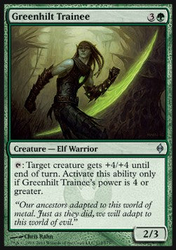 Greenhilt Trainee - New Phyrexia (Uncommon) [NPH-112]