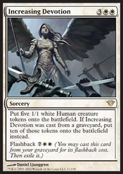 Increasing Devotion - Dark Ascension (Rare) [DKA-11]