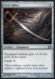 Civic Saber - Return to Ravnica (Uncommon) [RTR-227]