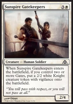 Sunspire Gatekeepers - Dragon's Maze (Common) [DGM-9]
