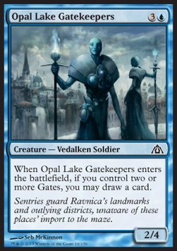 Opal Lake Gatekeepers - Dragon's Maze (Common) [DGM-16]