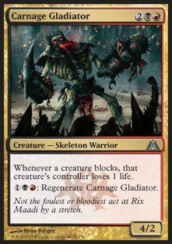 Carnage Gladiator - Dragon's Maze (Uncommon) [DGM-61]