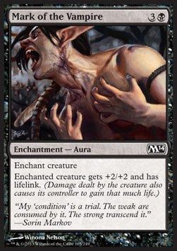 Mark of the Vampire - Magic 2014 (Common) [M14-105]