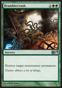 Bramblecrush - Magic 2014 (Uncommon) [M14-165]