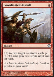 Coordinated Assault - Theros (Uncommon) [THS-116]