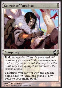Secrets of Paradise - Conspiracy (Common) [CNS-10]