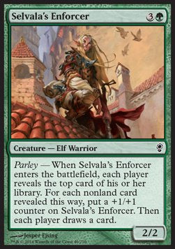 Selvala's Enforcer - Conspiracy (Common) [CNS-40]