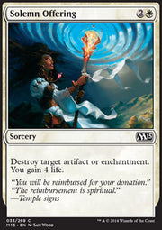 Solemn Offering - Magic 2015 (Common) [M15-33]