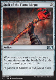 Staff of the Flame Magus - Magic 2015 (Uncommon) [M15-233]