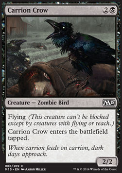 Carrion Crow - Magic 2015 (Common) [M15-88]