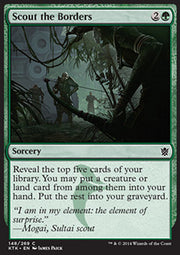 Scout the Borders - Khans of Tarkir (Common) [KTK-148]