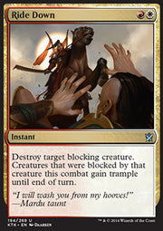 Ride Down - Khans of Tarkir (Uncommon) [KTK-194]