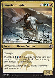 Snowhorn Rider - Khans of Tarkir (Common) [KTK-201]