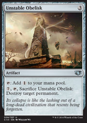 Unstable Obelisk - Commander 2014 (Uncommon) [C14-58]