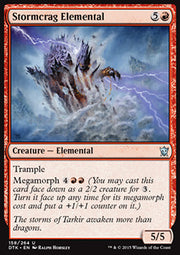 Stormcrag Elemental - Dragons of Tarkir (Uncommon) [DTK-158]