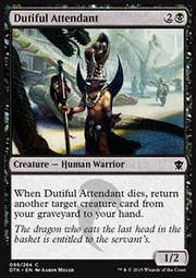 Dutiful Attendant - Dragons of Tarkir (Common) [DTK-99]
