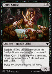 Qarsi Sadist - Dragons of Tarkir (Common) [DTK-113]