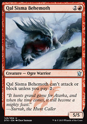 Qal Sisma Behemoth - Dragons of Tarkir (Uncommon) [DTK-149]