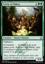 Circle of Elders - Dragons of Tarkir (Uncommon) [DTK-176]