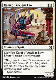 Kami of Ancient Law - Modern Masters 2015 (Common) [MM2-21]