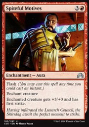 Spiteful Motives - Shadows over Innistrad (Uncommon) [SOI-183]
