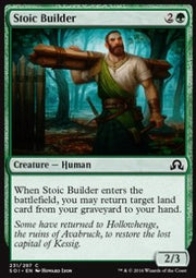 Stoic Builder - Shadows over Innistrad (Common) [SOI-231]
