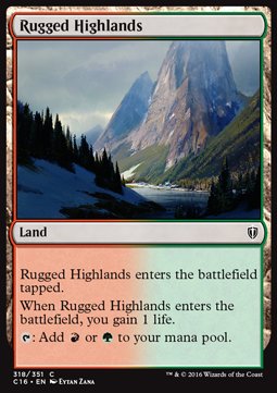 Rugged Highlands - Commander 2016 (Common) [C16-318]