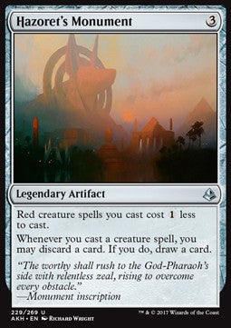 Hazoret's Monument - Amonkhet (Uncommon) [AKH-229]