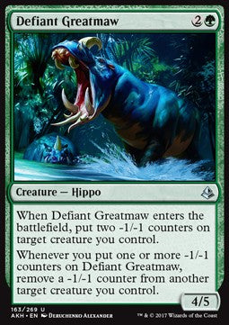 Defiant Greatmaw - Amonkhet (Uncommon) [AKH-163]