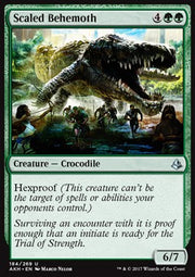 Scaled Behemoth - Amonkhet (Uncommon) [AKH-184]