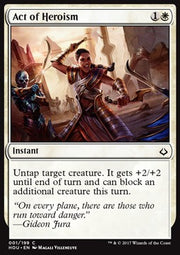 Act of Heroism - Hour of Devastation (Common) [HOU-1]