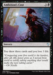 Ambition's Cost - Commander 2017 (Uncommon) [C17-95]
