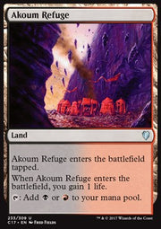Akoum Refuge - Commander 2017 (Uncommon) [C17-233]