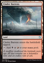 Cinder Barrens - Commander 2017 (Uncommon) [C17-241]