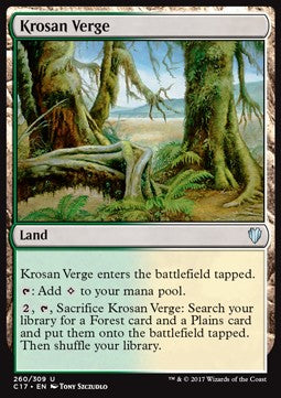 Krosan Verge - Commander 2017 (Uncommon) [C17-260]