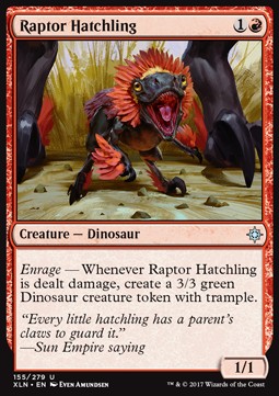 Raptor Hatchling - Ixalan (Uncommon) [XLN-155]
