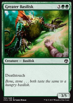 Greater Basilisk - Iconic Masters (Common) [IMA-165]