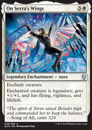 On Serra's Wings - Dominaria (Uncommon) [DOM-28]