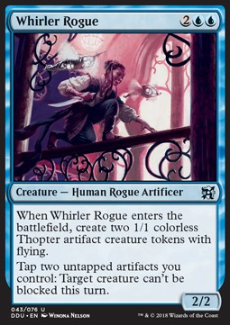 Whirler Rogue - Duel Decks: Elves vs. Inventors (Uncommon) [DDU-43]