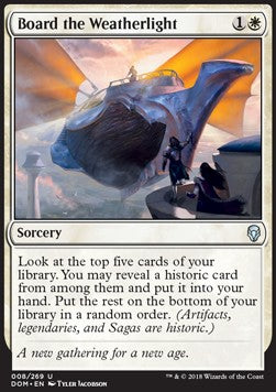 Board the Weatherlight - Dominaria (Uncommon) [DOM-8]